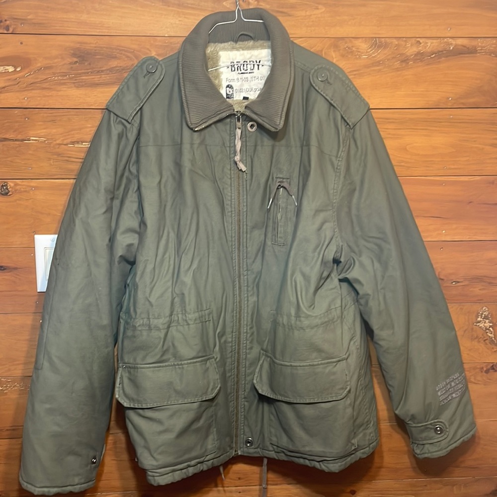 Brody military style winter parka